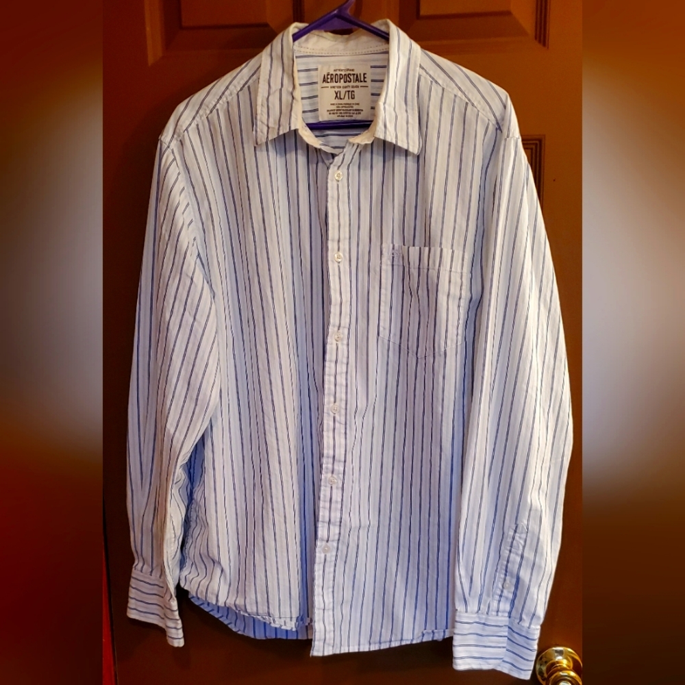 Aeropostale Long Sleeve Button-Up